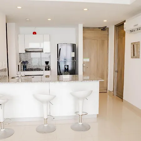 Apartamento U-go Morros Bocagrande Frente Al Mar *